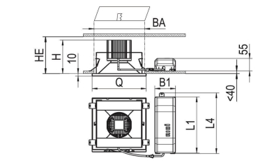 RIDI EDLQ 235/5000-840 SM-DALI   0331465 