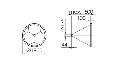 RIDI STORA-LK-LED D1900/830   SPC0630021 