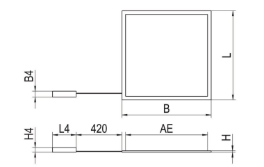 RIDI LED-Panel FPL3-EQ0622DAWS8TWMPS0500 