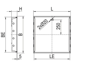 RIDI EBRE9-R4X115/30DA-OSD DALI  0860234 