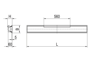 RIDI EBRE6-R1X115/30DA-SM DALI   0860019 