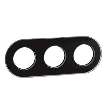 ELSO Glasrahmen 3-fach schwarz WDE011428 