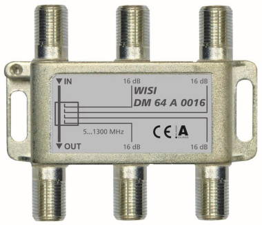 WISI 4-fach Abzweiger          DM64A0016 