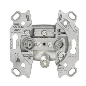 WISI Multimedia-Durchgangsdose DD19M0650 