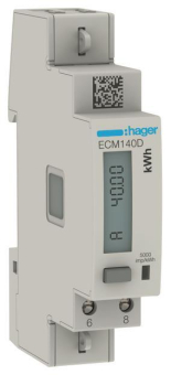 Hager Energiezähler 1phasig      ECM140D 