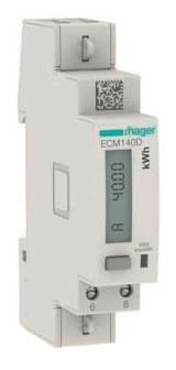 Hager Energiezähler 1phasig      ECM140D 