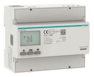 Hager Energiezähler 3phasig      ECM310D 