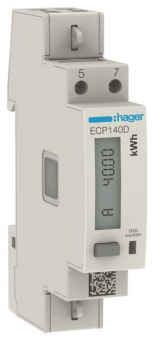 Hager Energiezähler 1phasig      ECP140D 
