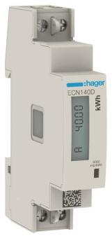 Hager Energiezähler 1phasig      ECN140D 
