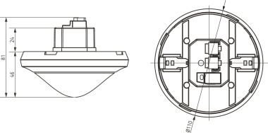 Theben KNX       thePassa P360 KNX UP WH 
