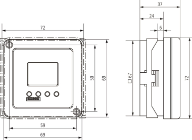 Theben Zeitschaltuhr digi. TR 684-1 top2 