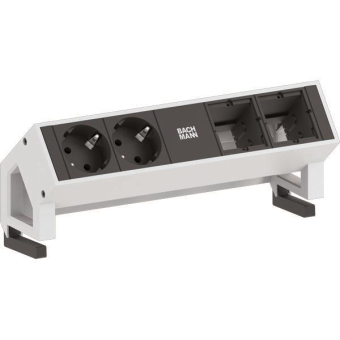 Bachmann DESK2 2xSchuko 2xABD    902.411 