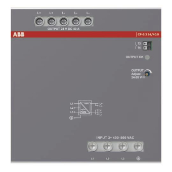 ABB Power supply          CP-S.3 24/40.0 