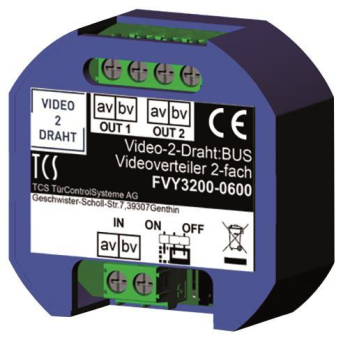 TCS Videoverteiler f.Video  FVY3200-0600 