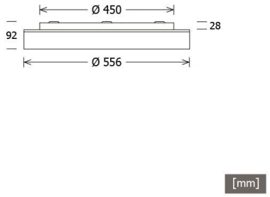 LTS LUNS      LUNS 304.830.1/DALI silber 