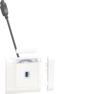 Hager Multimedia-Anschluss   GMSET119016 