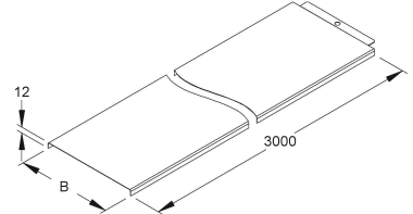 NIED Kabelrinnendeckel             RD200 