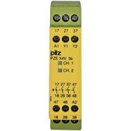 Pilz PZE X4V 3/24VDC 4n/o fix     774583 
