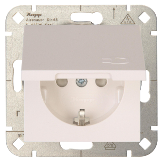 Kopp HK07 Steckdose mit Klapp- 940129002 