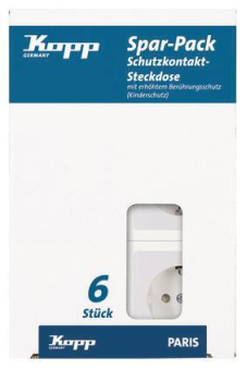 Kopp Schutzkontaktsteckdose    920702011 