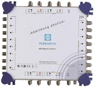 WISI FLEXSWITCH Multischalter    DRC0912 