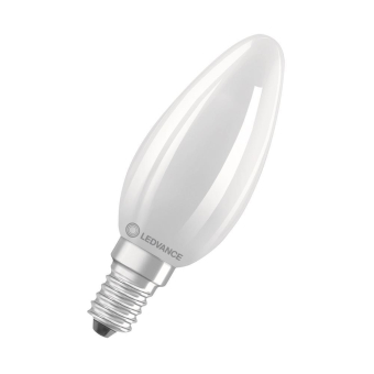 LEDV LED Kerze 4,8-40W/827 470lm 