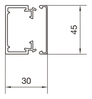 Hager Leitungsführungs-    LFH3004507035 