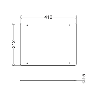SCHUCH 3301/010 Ersatzglas zu  330019001 