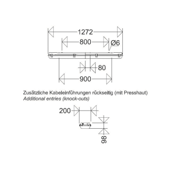 SCHUCH FR-Leuchte IP65 65W   164 12L90G2 
