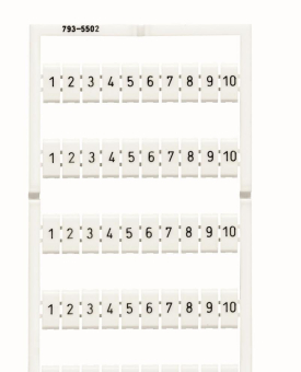 WAGO 793-5502 WMB-Beschriftungskarte, 