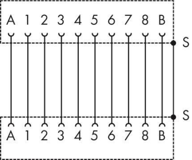 WAGO 289-176 Übergabemodul,RJ-45,mit 