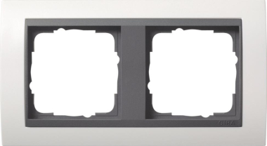 GIRA 0212808 Abdeckrahmen 2fach Zwischen 