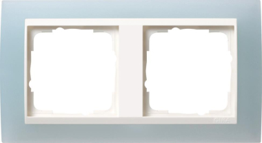 GIRA 0212395 Abdeckrahmen 2fach Zwischen 