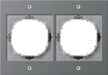 GIRA 021267 Abdeckrahmen 2fach TX_44 