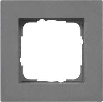 GIRA 0211235 Abdeckrahmen 1fach flach E2 