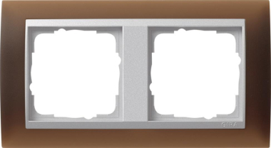 GIRA 021259 Abdeckrahmen 2fach Zwischen 