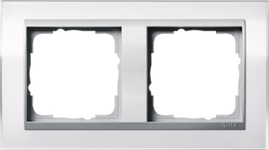 GIRA 0212726 Abdeckrahmen 2fach Zwischen 