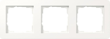 GIRA 0213151 Abdeckrahmen 3f Gira E1 
