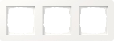 GIRA 0213150 Abdeckrahmen 3f Gira E1 