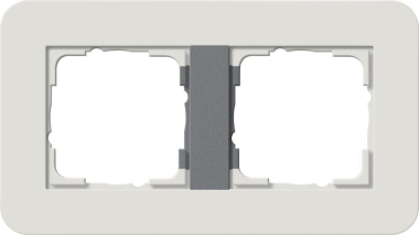 GIRA 0212421 Abdeckrahmen 2fach E3 