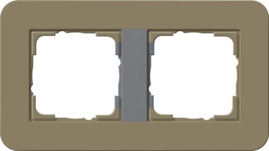 GIRA 0212426 Abdeckrahmen 2fach E3 