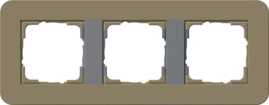 GIRA 0213426 Abdeckrahmen 3fach E3 