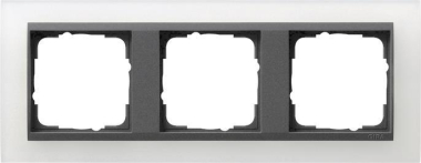 GIRA 021324 Abdeckrahmen 3fach Zwischen 