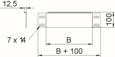 OBO RWEB 1020 FS Reduzierwinkel/ 