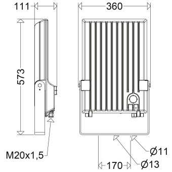 Schuch 7700 4803 RFLOU LED-    770020059 