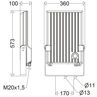 Schuch 7700 6403 RFLO LED-     770020041 