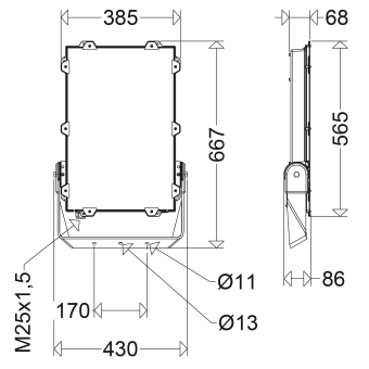 Schuch 7950 14403SP OP LED-    795000005 