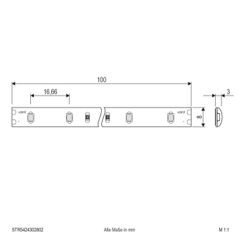 EVN LED-Strip IP54 4,8W/m  STR5424302802 