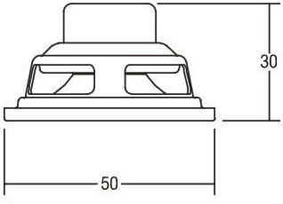 BRUM Lautsprechereinsatz ws 51mm 3096.07 