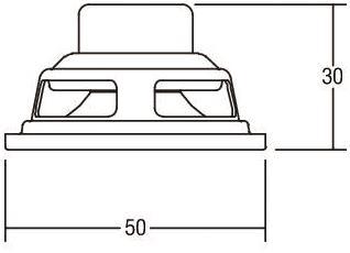 BRUM Lautsprechereinsatz 51 mm    309602 